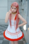 anemone choker cleavage cosplay dress eureka_seven hair_clips momose_riyu pantyhose pink_hair rating:Safe score:0 user:nil!