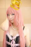 cosplay crown dress megurine_luka necklace pink_hair shirato_miyuki vocaloid rating:Safe score:0 user:pixymisa