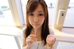 blouse braid ice_cream mami_(iii) rating:Safe score:0 user:pixymisa