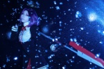 cosplay houtou_singi kantai_collection purple_hair sailor_dress sword tatsuta_(kantai_collection) rating:Safe score:1 user:Kryzz