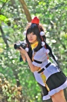 amatsuka_miyu blouse camera cosplay fan pleated_skirt shameimaru_aya skirt tokin_hat touhou wings rating:Safe score:1 user:nil!