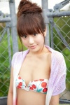 asakura_mina bikini_top cardigan cleavage dgc_1005 hairbun swimsuit rating:Safe score:1 user:nil!