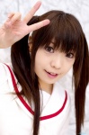 cosplay minami_kana minami-ke sailor_uniform school_uniform tsukimiya_usagi twintails rating:Safe score:1 user:nil!