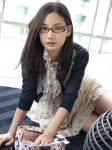 blouse cardigan glasses miniskirt skirt takashima_kaho rating:Safe score:1 user:nil!