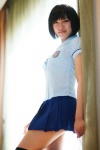 blouse pleated_skirt sayaka school_uniform skirt thighhighs zettai_ryouiki rating:Safe score:2 user:nil!