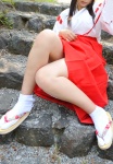 chiyoko_3 chocoball cosplay miko original skirt twintails rating:Safe score:0 user:nil!