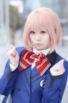 aihara_sakuto blazer blouse cosplay pink_hair school_uniform tagme_character tagme_series rating:Safe score:0 user:nil!