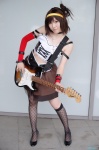 belt cosplay elbow_gloves fishnet_stockings gloves guitar hairband rou suzumiya_haruhi suzumiya_haruhi_no_yuuutsu thighhighs rating:Safe score:1 user:nil!