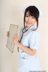 dress mutou_tsugumi nurse nurse_cap nurse_uniform ponytail stethoscope rating:Safe score:0 user:nil!