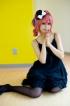 cosplay dress drill_hair hairband kasane_teto magnet_(vocaloid) mioya pantyhose princess_curls red_hair top_hat twin_drills twintails utau vocaloid rating:Safe score:1 user:nil!
