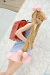 ass backpack blonde_hair cosplay dress himemiya_mahore kodomo_no_jikan kokonoe_rin twintails rating:Safe score:5 user:nil!