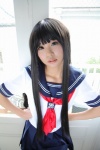 akiloveschool cosplay itsuki_akira original pleated_skirt sailor_uniform school_uniform skirt rating:Safe score:0 user:nil!