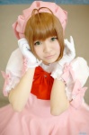 beret blouse cardcaptor_sakura cosplay gloves jumper kinomoto_sakura nana_(iv) rating:Safe score:0 user:nil!