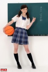 basketball blouse kneesocks kubo_amy pleated_skirt rq-star_348 school_uniform skirt twintails rating:Safe score:0 user:nil!