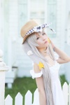 blonde_hair cosplay dress fate/grand_order fate/series hat konoe_mari marie_antoinette_(fate/grand_order) marie's_vacation twintails rating:Safe score:0 user:nil!