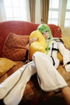 bodysuit cc cheese-kun code_geass cosplay green_hair jumpsuit mosaic_kakera pantyhose tatsuki rating:Safe score:0 user:nil!