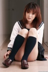 akikawa_sena dgc_0526 kneesocks pleated_skirt sailor_uniform school_uniform skirt rating:Safe score:0 user:nil!
