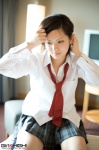 bed blouse costume girlz_high pleated_skirt rei_(iii) school_uniform side-b_033 skirt tie rating:Safe score:2 user:nil!