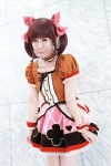 choker cosplay cuffs dress hairbows idolmaster ogata_chieri petticoat twintails wreath_laurel rating:Safe score:0 user:pixymisa
