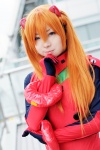 blue_eyes bodysuit cosplay hair_pods mumuko neon_genesis_evangelion red_hair soryu_asuka_langley rating:Safe score:0 user:pixymisa