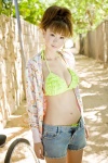 bikini_top cleavage denim for-side_0108 hoodie hoshino_aki shorts swimsuit rating:Safe score:1 user:nil!