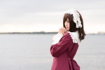 beach cosplay dress habit lolita_(phot) nagisa_mark-02 nun ocean original rating:Safe score:0 user:nil!