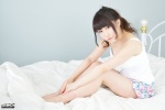 4k-star_294 bed camisole katsuragi_mio ponytail shorts rating:Safe score:0 user:nil!