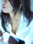 blouse cleavage katayama_akira miniskirt skirt s-taste rating:Safe score:0 user:nil!
