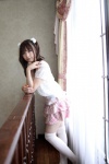 blouse cardigan hair_ties katou_mari pleated_skirt skirt thighhighs twintails zettai_ryouiki rating:Safe score:0 user:pixymisa