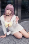 bell bow choker cleavage cosplay dress heterochromia k neko_(k) purple_hair yaya rating:Safe score:1 user:pixymisa