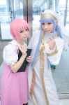 blue_hair cosplay dress habit index_librorum_prohibitorum kanda_midori nun pink_hair suu to_aru_majutsu_no_index tsukuyomi_komoe rating:Safe score:4 user:xkaras