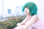 ahoge cosplay dress green_hair hodasa macross macross_frontier ranka_lee rating:Safe score:0 user:nil!