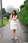 blouse dgc_0809 hoshino_miyu miniskirt pantyhose skirt umbrella rating:Safe score:1 user:nil!