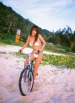 beach bicycle bikini cleavage nishida_mai side-tie_bikini swimsuit vyj_96 rating:Safe score:1 user:nil!