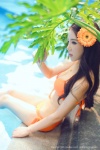bikini cleavage pool side-tie_bikini swimsuit viki_ching wet xiuren_019 rating:Safe score:0 user:nil!