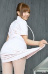 4k-star_181 ass dress dress_lift kamibayashi_hideyo nurse nurse_uniform pantyhose stethoscope white_legwear rating:Safe score:1 user:nil!