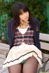 blazer blouse costume dgc_0820 haruno_megumi panties pantyhose pleated_skirt school_uniform skirt vest rating:Safe score:2 user:nil!