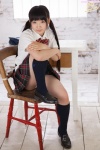 blouse izumi_hiyori kneesocks panties pleated_skirt school_uniform skirt twintails rating:Safe score:1 user:nil!