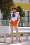 aino_minako bishoujo_senshi_sailor_moon cosplay elbow_gloves gloves hairbow pantyhose pleated_skirt sailor_uniform sailor_venus school_uniform sheer_legwear skirt usa_hinako rating:Safe score:1 user:nil!