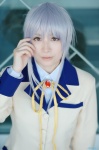 angel_beats! blazer blouse cosplay mumu school_uniform silver_hair tenshi_(angel_beats!) rating:Safe score:0 user:lolzin