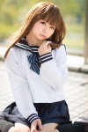 blouse bowtie cosplay kneehighs momoiro_meroikku pleated_skirt sailor_uniform school_uniform shinomiya_masaki skirt suu rating:Safe score:0 user:pixymisa