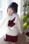 aikawa_kizuna cosplay crossplay houtou_singi pleated_skirt prunus_girl school_uniform skirt sweater_vest rating:Safe score:1 user:Kryzz