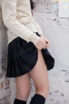 blouse cardigan kneesocks pleated_skirt school_uniform skirt skirt_lift takasugi_kana rating:Safe score:0 user:nil!
