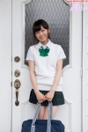 blouse bookbag nishino_koharu pleated_skirt ponytail school_uniform skirt sweater_vest rating:Safe score:0 user:nil!