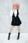 blouse cosplay inu_boku_secret_service jumper kneesocks pantyhose roromiya_karuta sasa scarf_tie rating:Questionable score:2 user:pixymisa