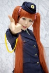 cosplay orange_hair police_uniform policewoman saki_kano so zone-00 rating:Safe score:0 user:Log