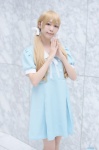 blonde_hair cosplay k-on! kotobuki_tsumugi sailor_dress tayu twintails rating:Safe score:0 user:nil!