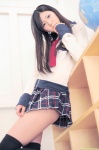 dgc_0969 pleated_skirt sailor_uniform school_uniform shinohara_saemi skirt thighhighs zettai_ryouiki rating:Safe score:1 user:nil!