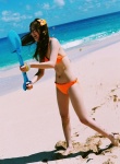 beach bikini ocean sasaki_nozomi shovel swimsuit vyj_78 rating:Safe score:0 user:nil!