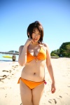beach bikini cleavage incubate nagao_mayu ocean side-tie_bikini swimsuit rating:Safe score:1 user:nil!